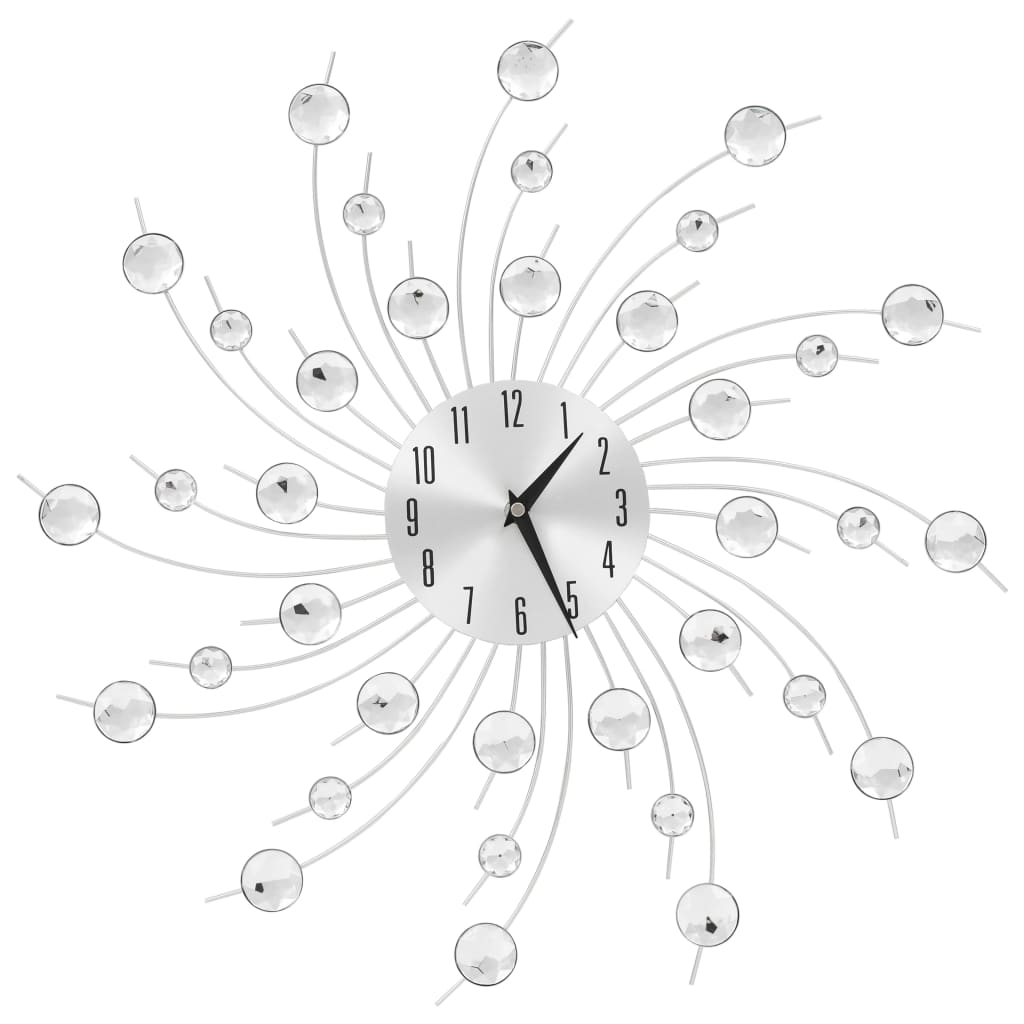 Vidaxl Wanduhr mit Quarzmechanismus 50 cm modernes Design