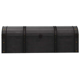 Vidaxl opbergkist vintage stijl 120x30x40 cm massief hout