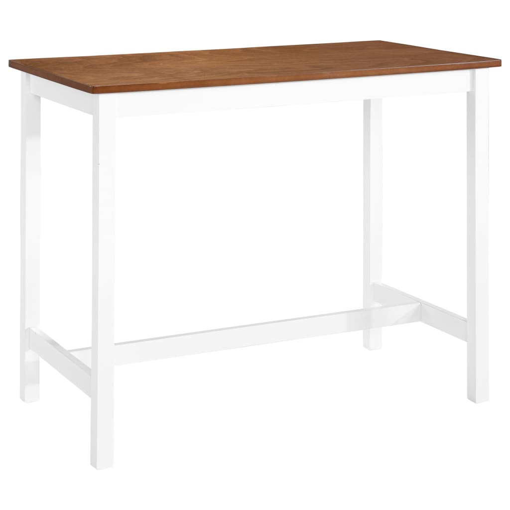 Vidaxl bartafel 108x60x91 cm massief hout