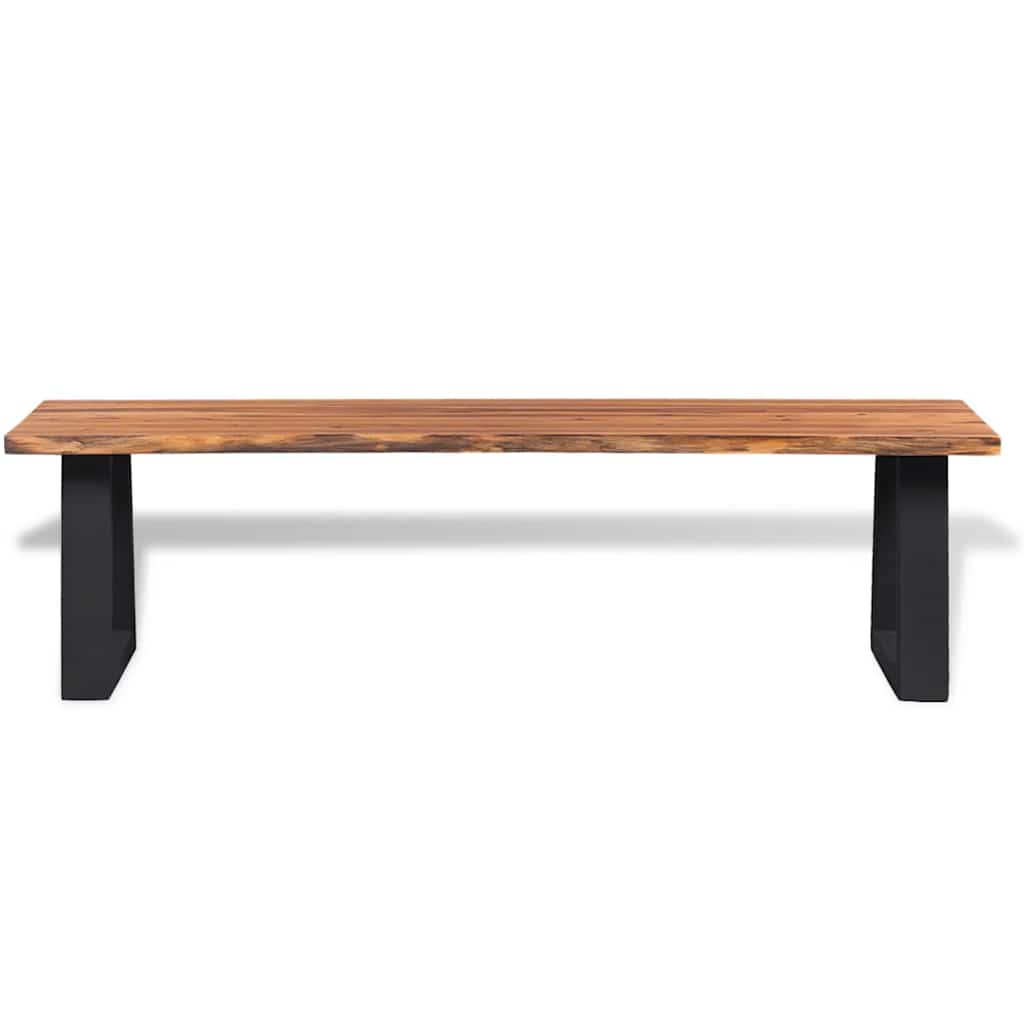 Vidaxl bankje 145 cm massief acaciahout