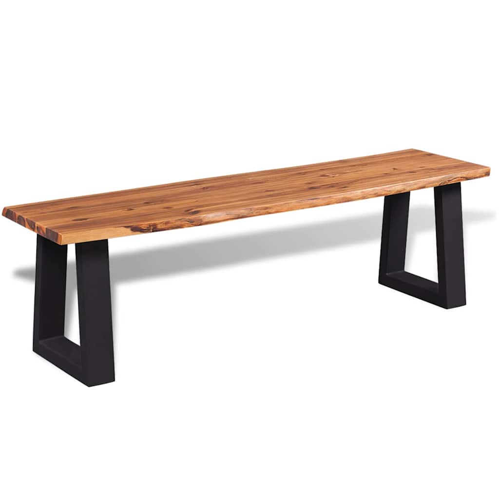 Vidaxl bankje 160 cm massief acaciahout