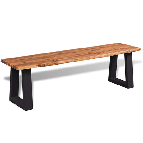 Vidaxl bankje 160 cm massief acaciahout