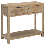 Vidaxl wandtafel 82x33x73 cm massief acaciahout