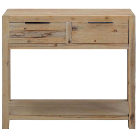 Vidaxl wandtafel 82x33x73 cm massief acaciahout