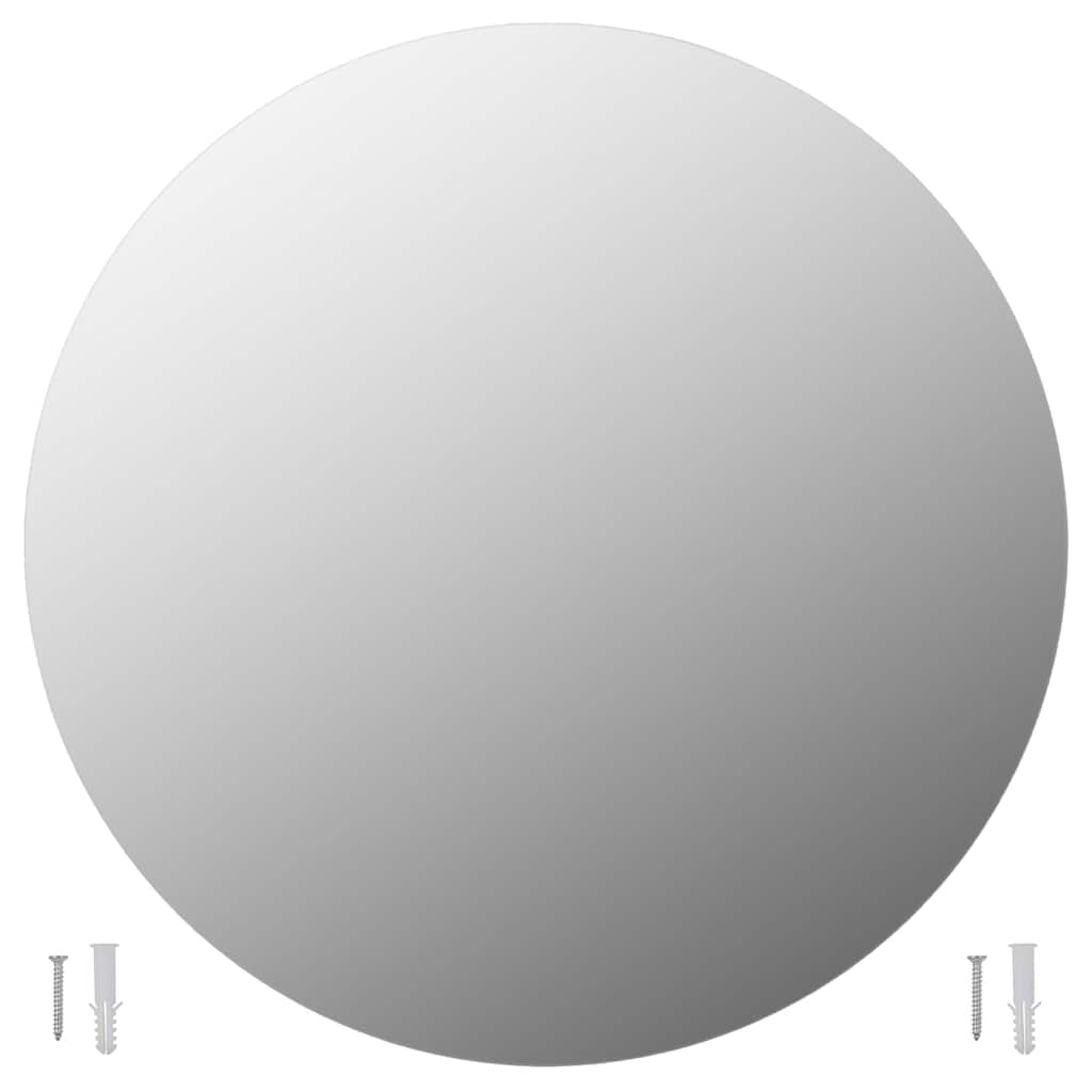 Vidaxl -Wandspiegel um 60 cm Glas
