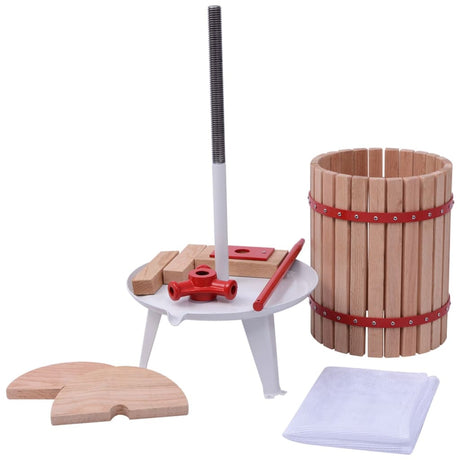Vidaxl Frucht- und Weinpresse 18l