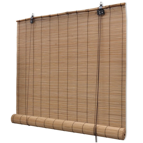 Vidaxl Roller Blind 150x160 cm Bambusbraun