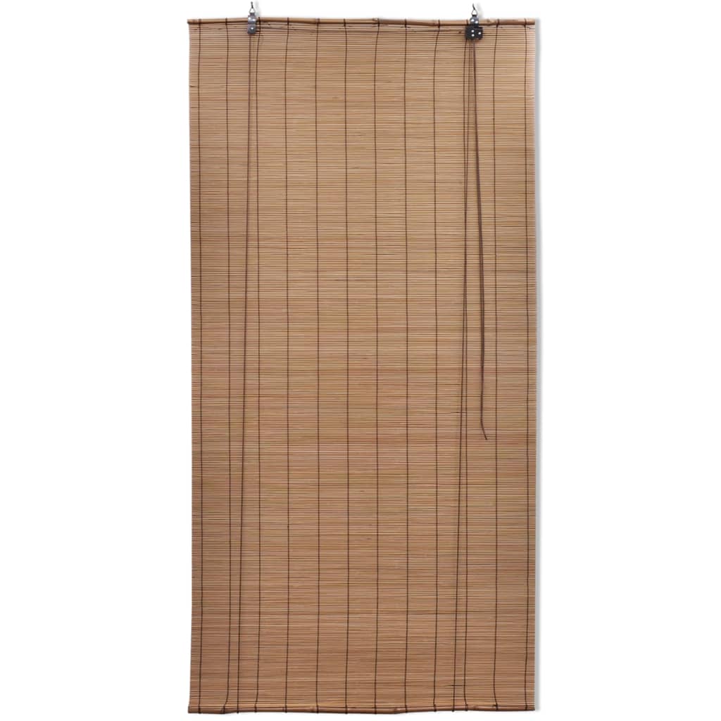 Vidaxl roller blind 80x220 cm bamboo brown