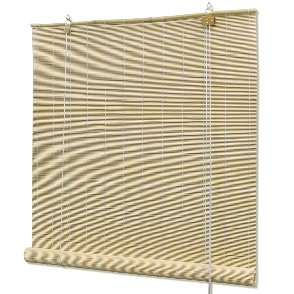 Vidaxl Roller Blind 80x220 cm bambus přirozený