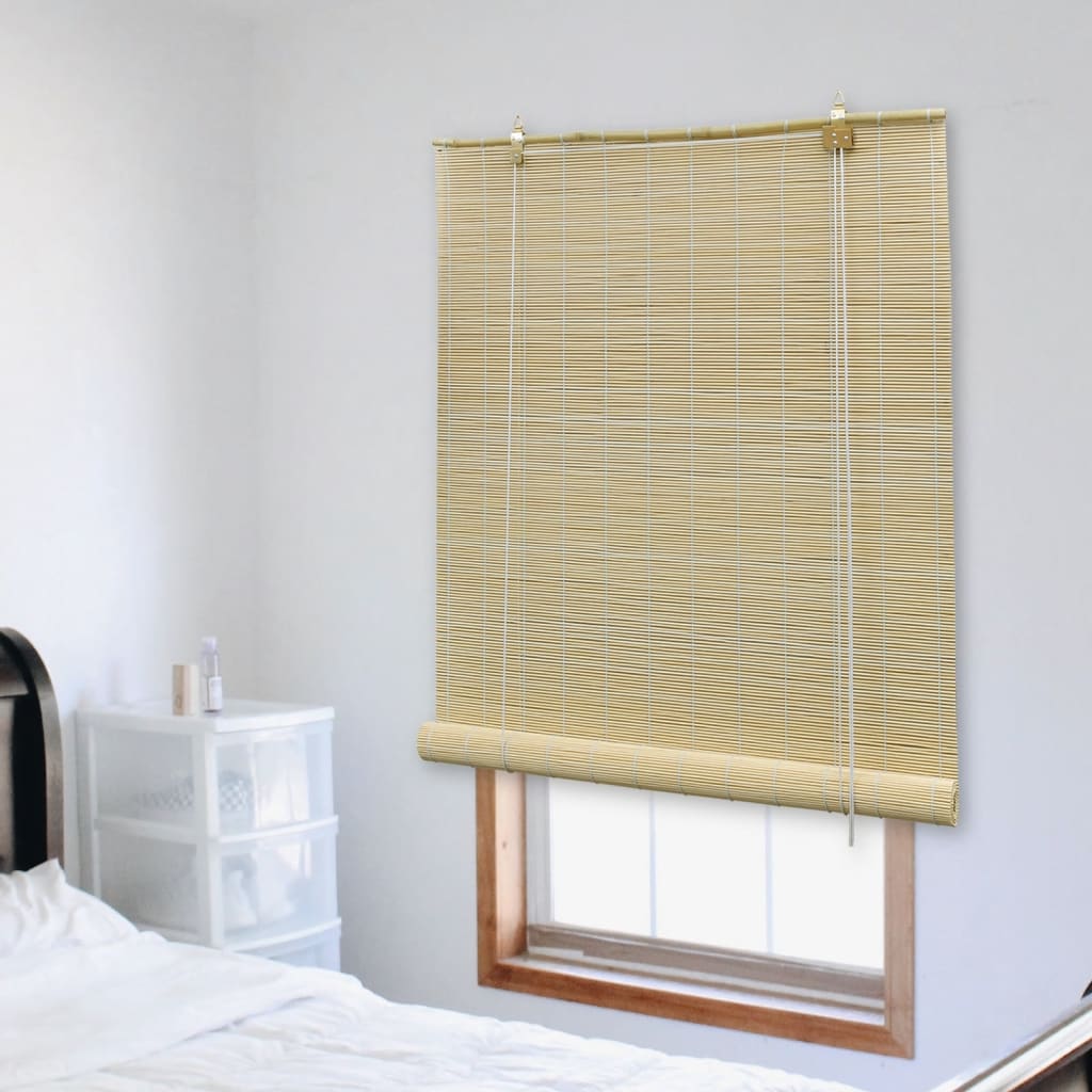 Vidaxl Roller Blind 140x220 cm bambus přirozený