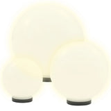 Vidaxl LED -Lampenlampen um 20 30 40 cm PMMA 3 PCs