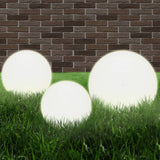 Vidaxl LED -Lampenlampen um 20 30 40 cm PMMA 3 PCs