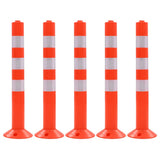 VIDAXL -Verkehrsstapel 75 cm Kunststoff 5 PCs