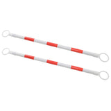 Vidaxl-Pylonstangen zusammenklappen 116-197 cm Kunststoff 2 STs