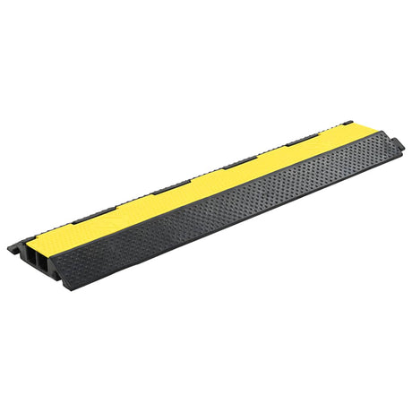 VIDAXL -Kabelschutzschwellen 2 Tunnel 101,5 cm Gummi 4 PCs