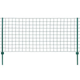 Vidaxl Euro HEK 20x0,8 m Stahlgrün
