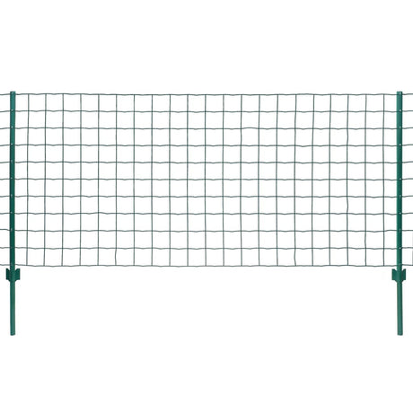 Vidaxl Euro HEK 20x0,8 m Stahlgrün