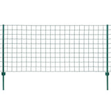 Vidaxl Euro HEK 20x0,8 m Stahlgrün