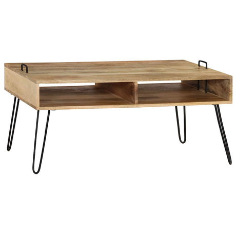 Vidaxl salontafel 100x60x45 cm massief mangohout