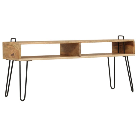 Vidaxl tv-meubel 110x35x45 cm massief mangohout