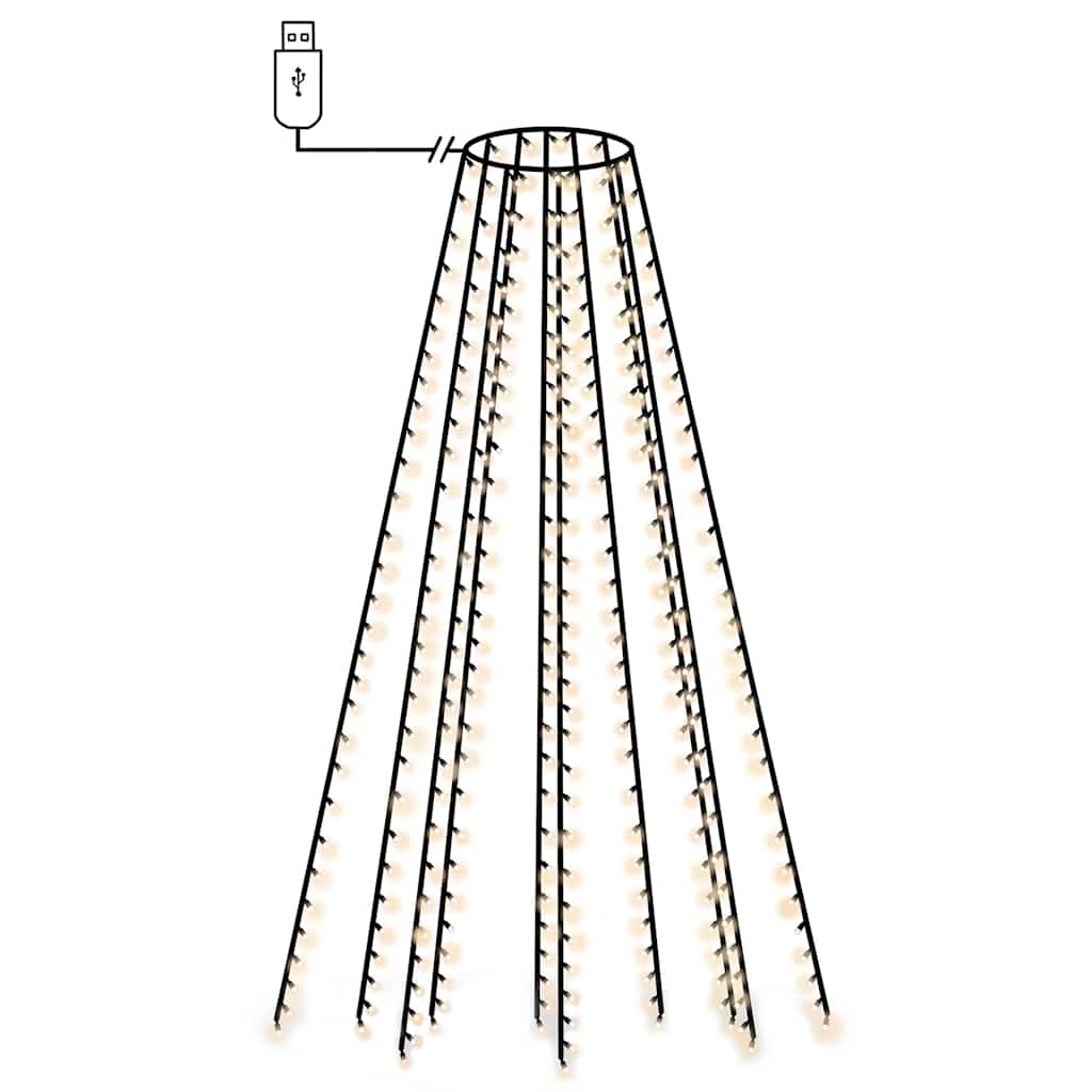 Vidaxl Weihnachtsbaumbeleuchtung mit 150 LEDs Net 150 cm