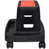 Vidaxl Workshop stool with storage room Rolling 150 kg