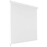 Vidaxl Roller blind for shower 100x240 cm white