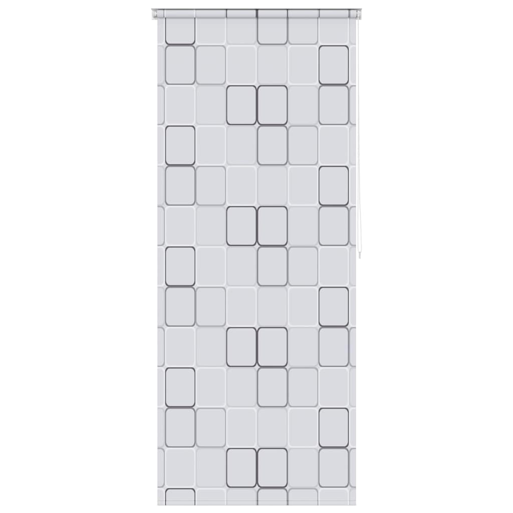 Vidaxl Roller Blind für Dusche 120x240 cm Quadrat