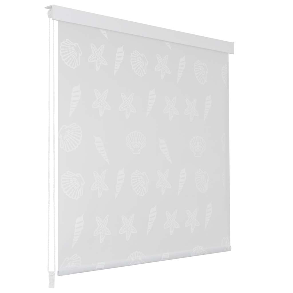 Vidaxl Rouleau aveugle pour douche 80x240 cm étoile de mer