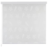 Vidaxl Roller blind for shower 100x240 cm starfish