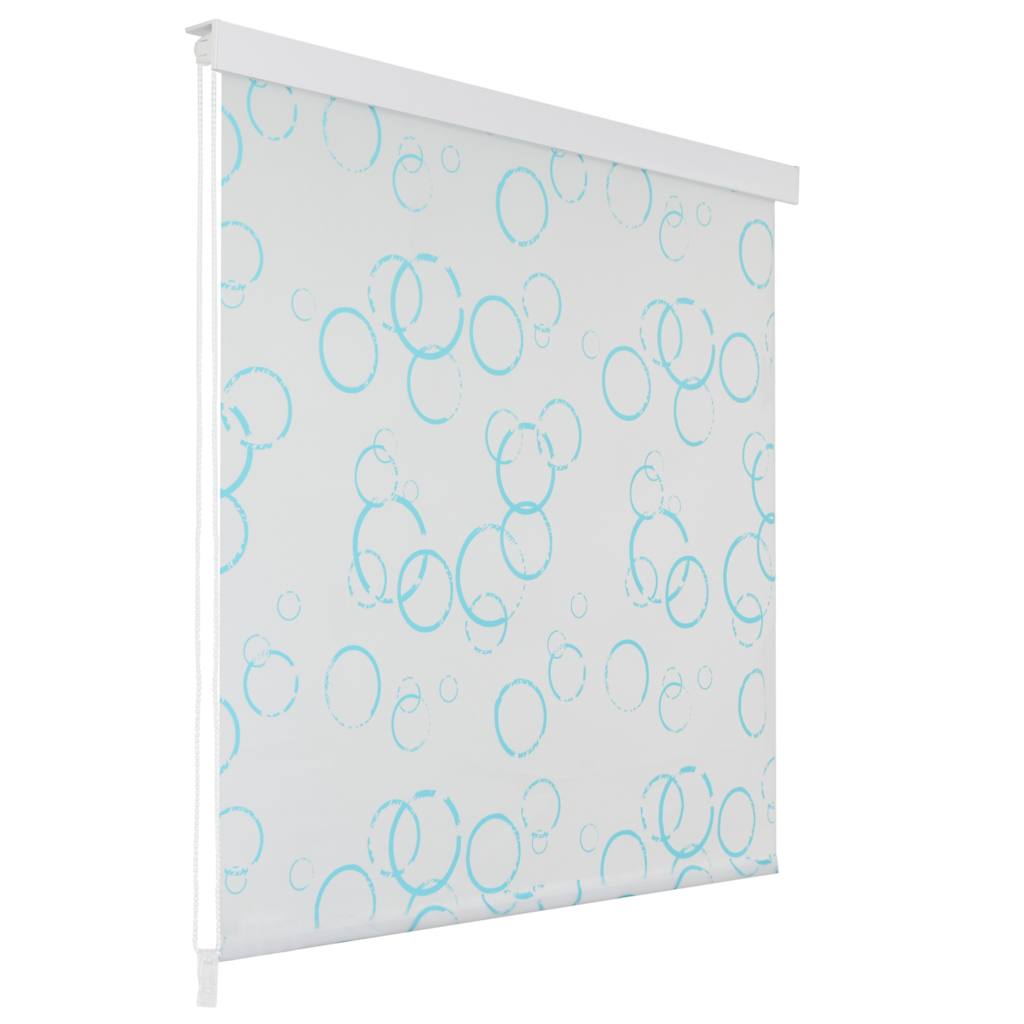 Vidaxl Roller blind for shower 80x240 cm bubble