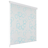 Vidaxl Roller blind for shower 80x240 cm bubble