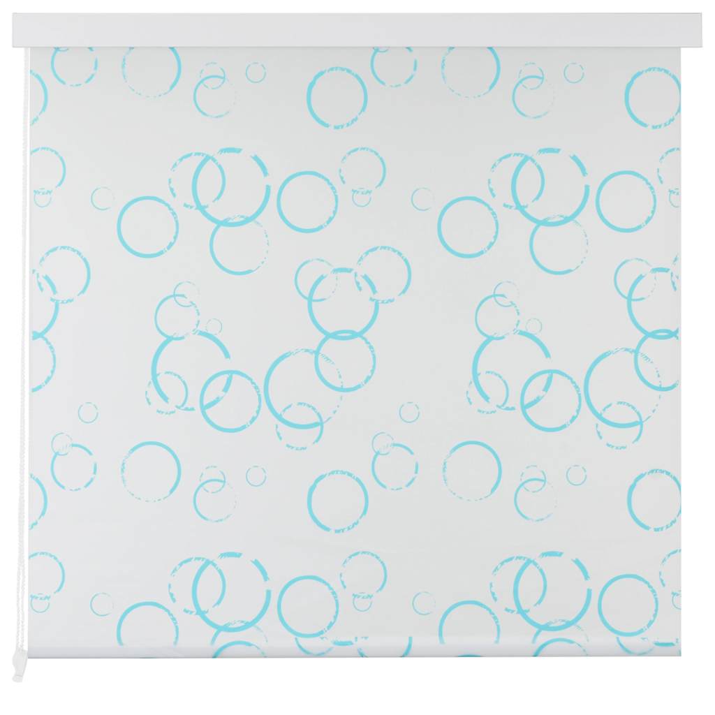 Vidaxl Roller blind for shower 80x240 cm bubble