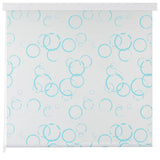 Vidaxl Roller blind for shower 80x240 cm bubble