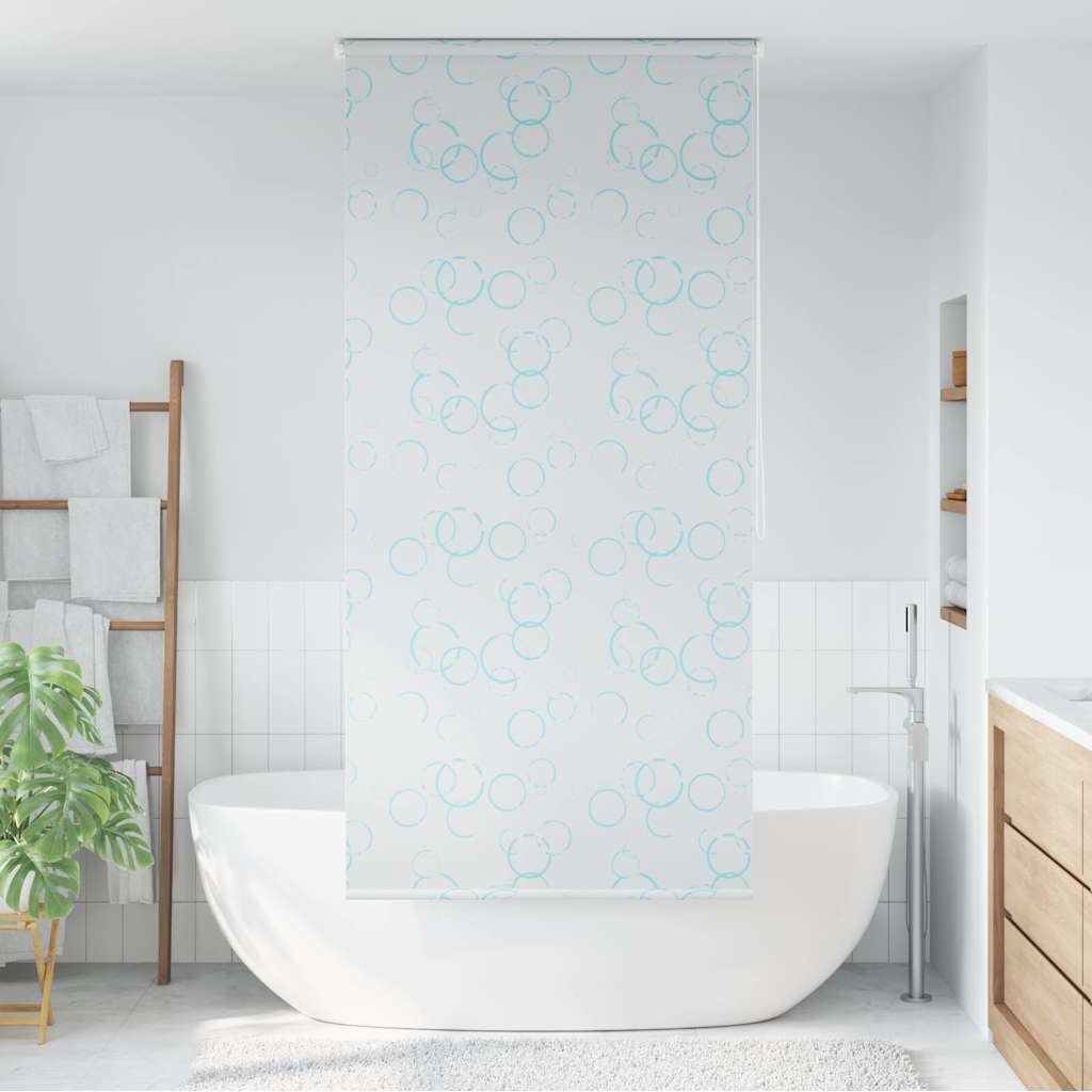 Vidaxl Roller Blind für Dusche 80x240 cm Blase
