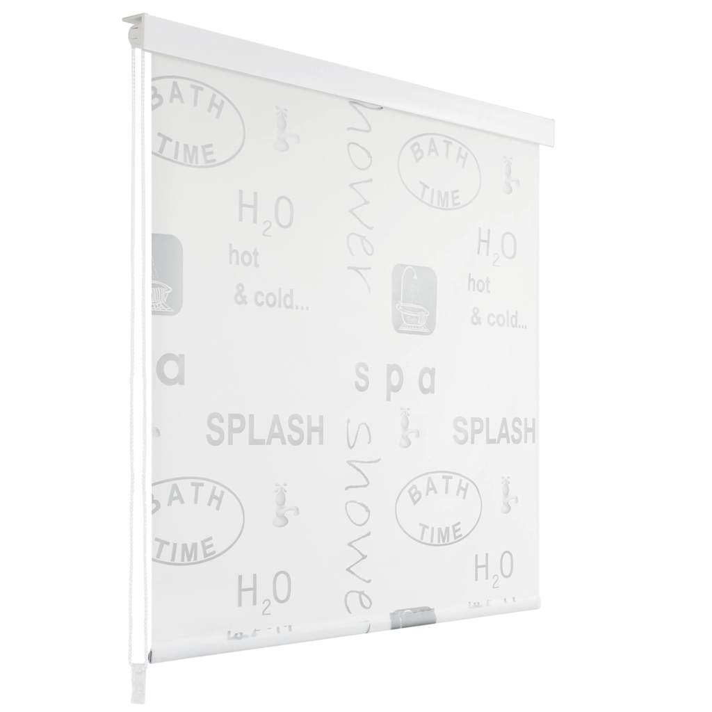 Vidaxl rullo cieco per doccia 80x240 cm splash