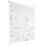 Vidaxl rullo cieco per doccia 80x240 cm splash