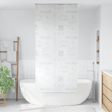 Vidaxl Roller Blind für Dusche 80x240 cm Spritzer