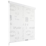 Vidaxl rullo cieco per doccia 100x240 cm splash