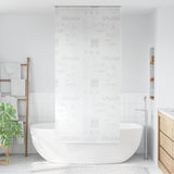 Vidaxl Roller Blind für Dusche 100x240 cm Spritzer