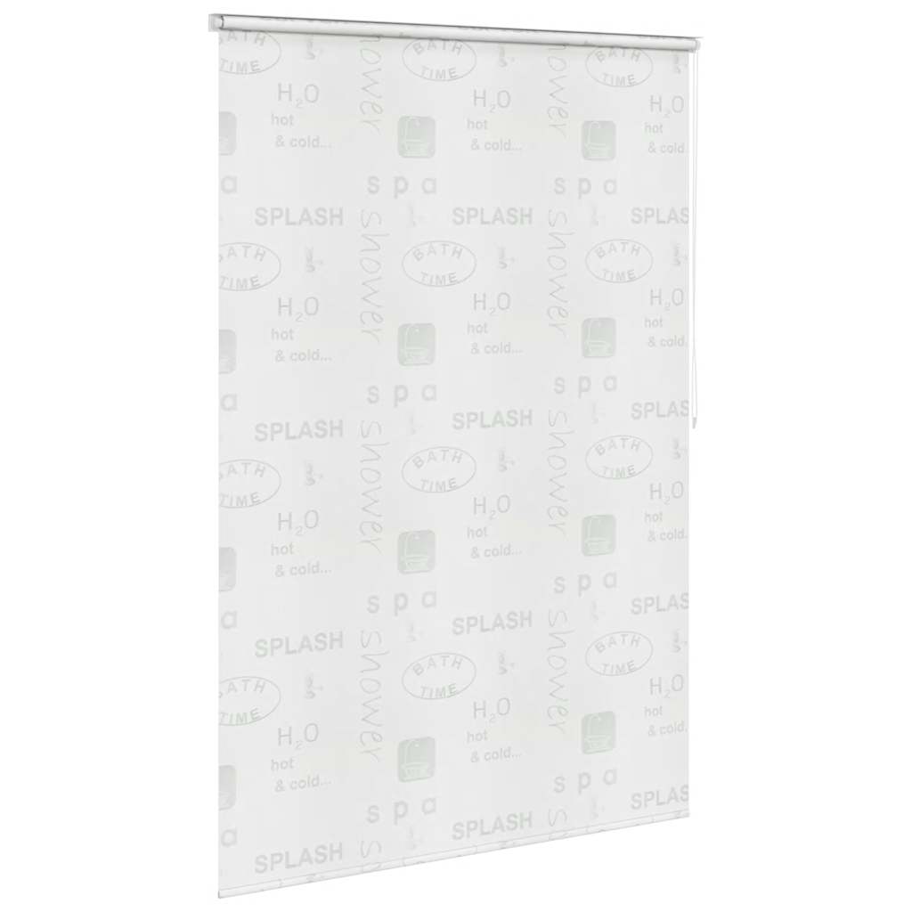 Vidaxl Roller Blind für Dusche 140x240 cm Spritzer