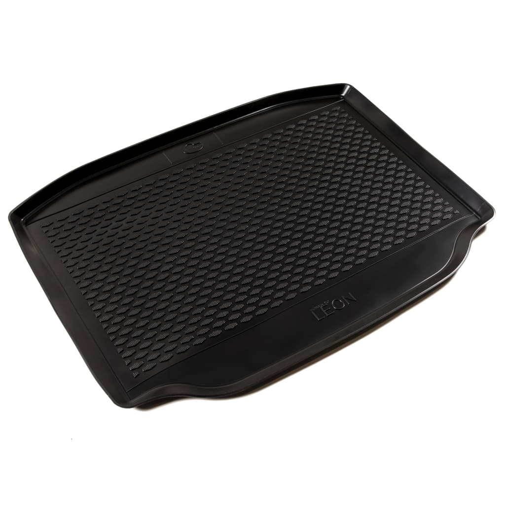 Vidaxl Trunk Mat for Seat Leon Hatchback 2012 gummi