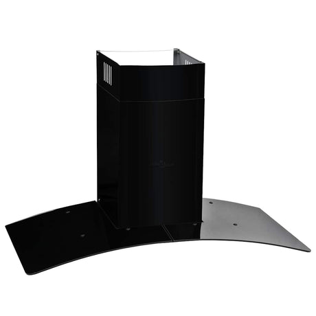 Vidaxl Wandextraktionshaube 756 m³ U 90 cm Edelstahl schwarz