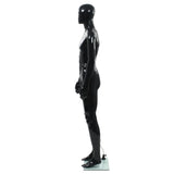 Vidaxl Estalage Puppe Männlich mit Glasfuß 185 cm glänzend schwarz