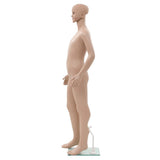 Vidaxl Estalage Doll Kind mit Glasfuß 140 cm Beige
