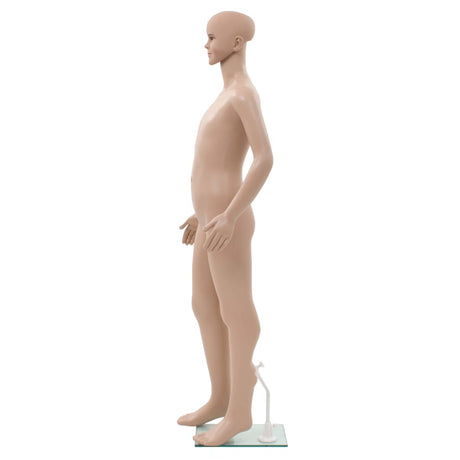 Vidaxl Estalage Doll Kind mit Glasfuß 140 cm Beige