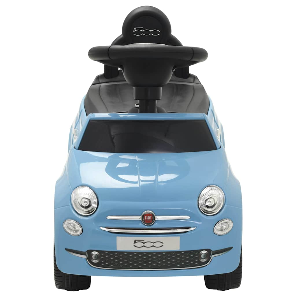 Vidaxl Walking Car Fiat 500 Bleu