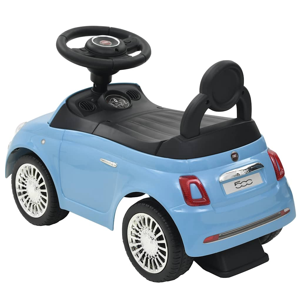 Vidaxl walking car Fiat 500 Blue