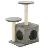 Vidaxl Cat Scratch Post avec Sisal Scratch Posts 60 cm Gray