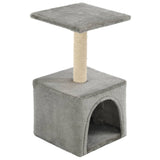 Vidaxl Cat Grakeding Post con sisal graffiaggio post 55 cm grigio